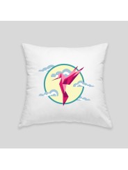 Hummingbird cushion